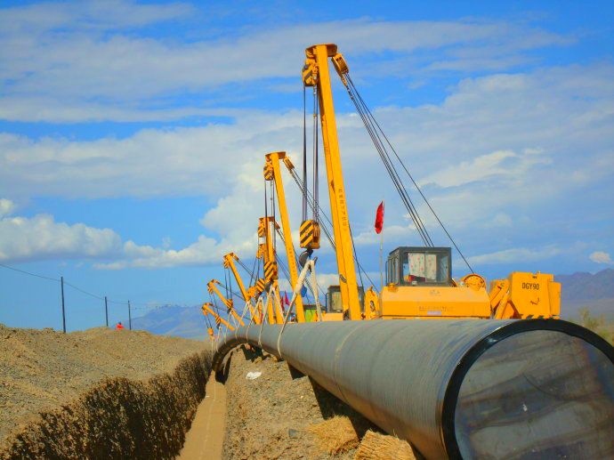 隆圣峰天然氣采用金萬碼GPS巡檢器保障天然氣長輸管道線路安全